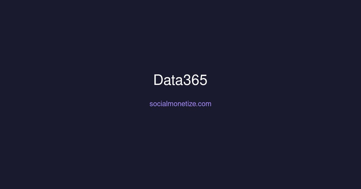 Data365 - AI social media tool