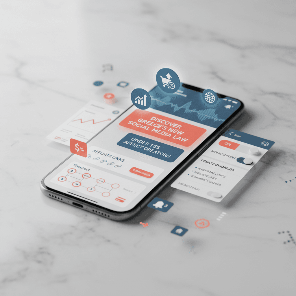 Greece to Ban Social Media for Kids Under 15 Starting 2027 - What Creators Need to Know